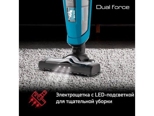 Вертикальный пылесос TEFAL DUAL FORCE 2 В 1 (TY6751WO)